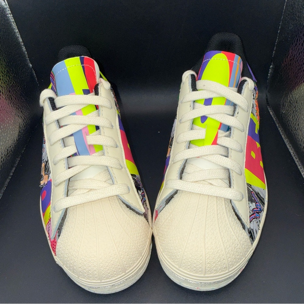 Size 4 - Kris Andrew Small x adidas Superstar Pride, GX6395, Clean, No Box, Good